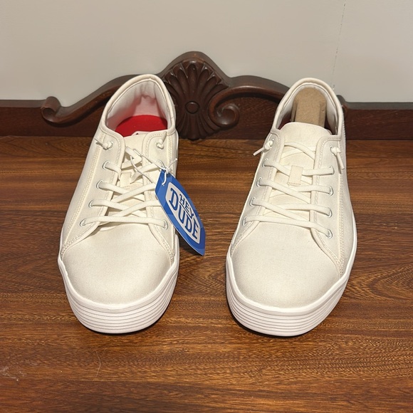 Men’s Cody canvas Hey Dude Size 10 - Picture 3 of 5